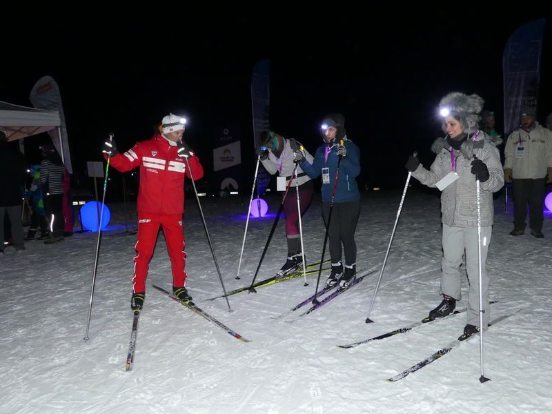 © Ski de fond nocturne - Praz de Lys Sommand Tourisme