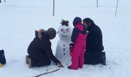 Concours de bonhommes de neige