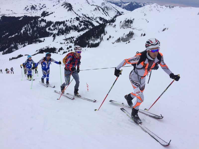 © Course de ski-alpinisme "Les Pointes Blanches" - Praz de Lys Sommand Ski Alpinisme