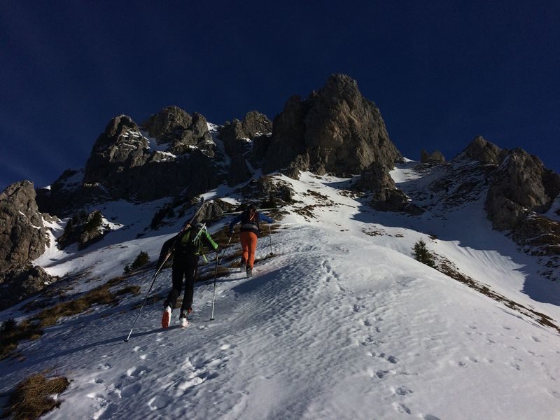 © Course de ski-alpinisme "Les Pointes Blanches" - Praz de Lys Sommand Ski Alpinisme