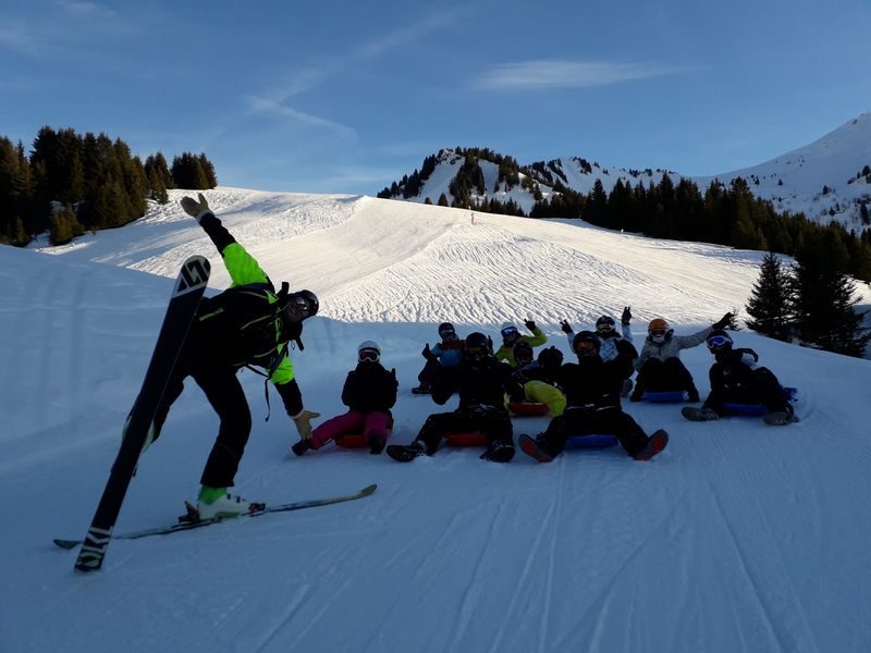 © Descente Géante en luge - Praz de Lys Sommand Tourisme