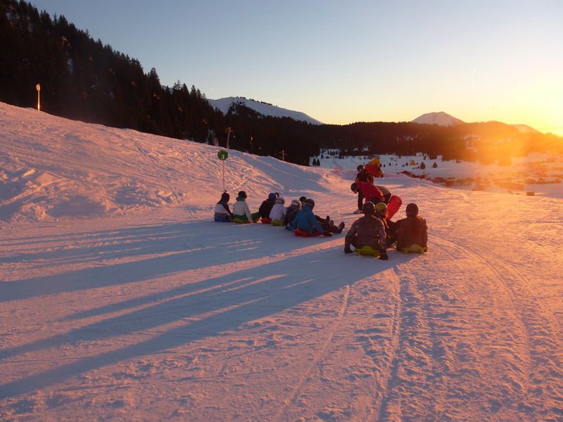 © Luge des bambins - Praz de Lys Sommand Tourisme