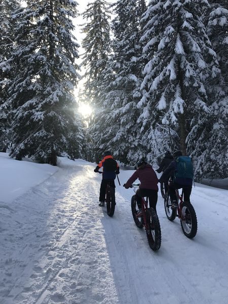 © Fat Bike Party - Vecteur Montagne