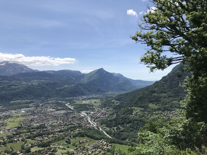 © Vue sur la Vallée de l'Arve - Praz de Lys Sommand Tourisme