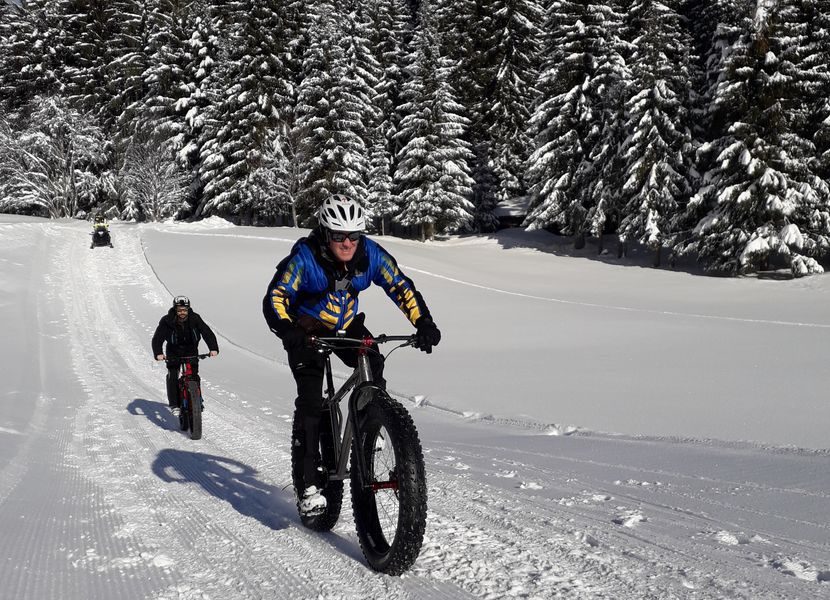 © Fat Bike - Praz de Lys Sommand Tourisme