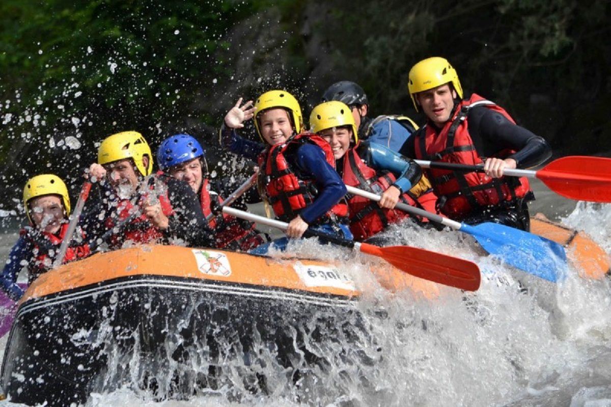 © descente en rafting du Giffre - Polo Leroy