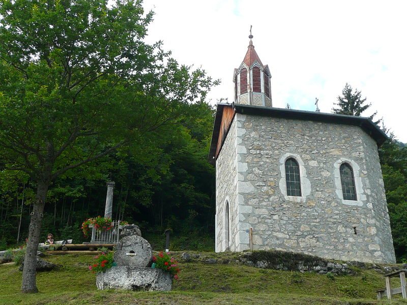 Rocher d'escalade de la Chapelle Saint Grat