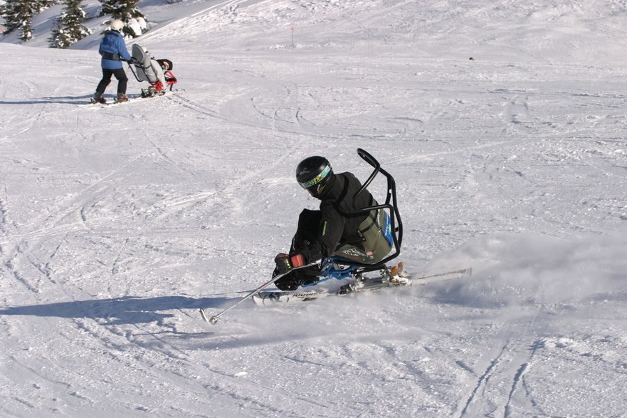 © Ski adapté à Praz de Lys Sommand - Cyril Noel