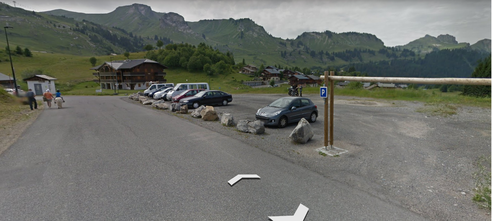 © Parking P6 - Google earth