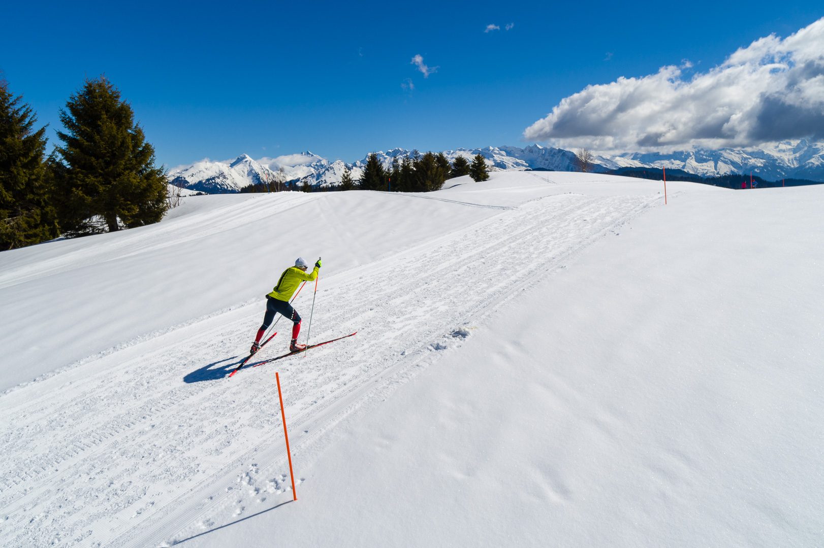 © Piste "Fitness et bien-être" - Haute-Savoie Nordic - Praz de Lys Sommand