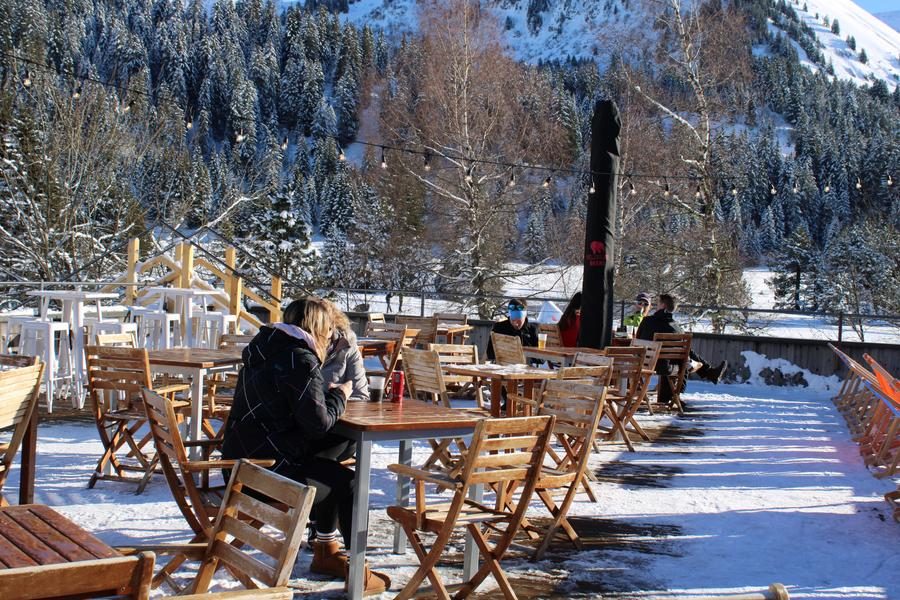 © La terrasse - Praz de Lys Sommand