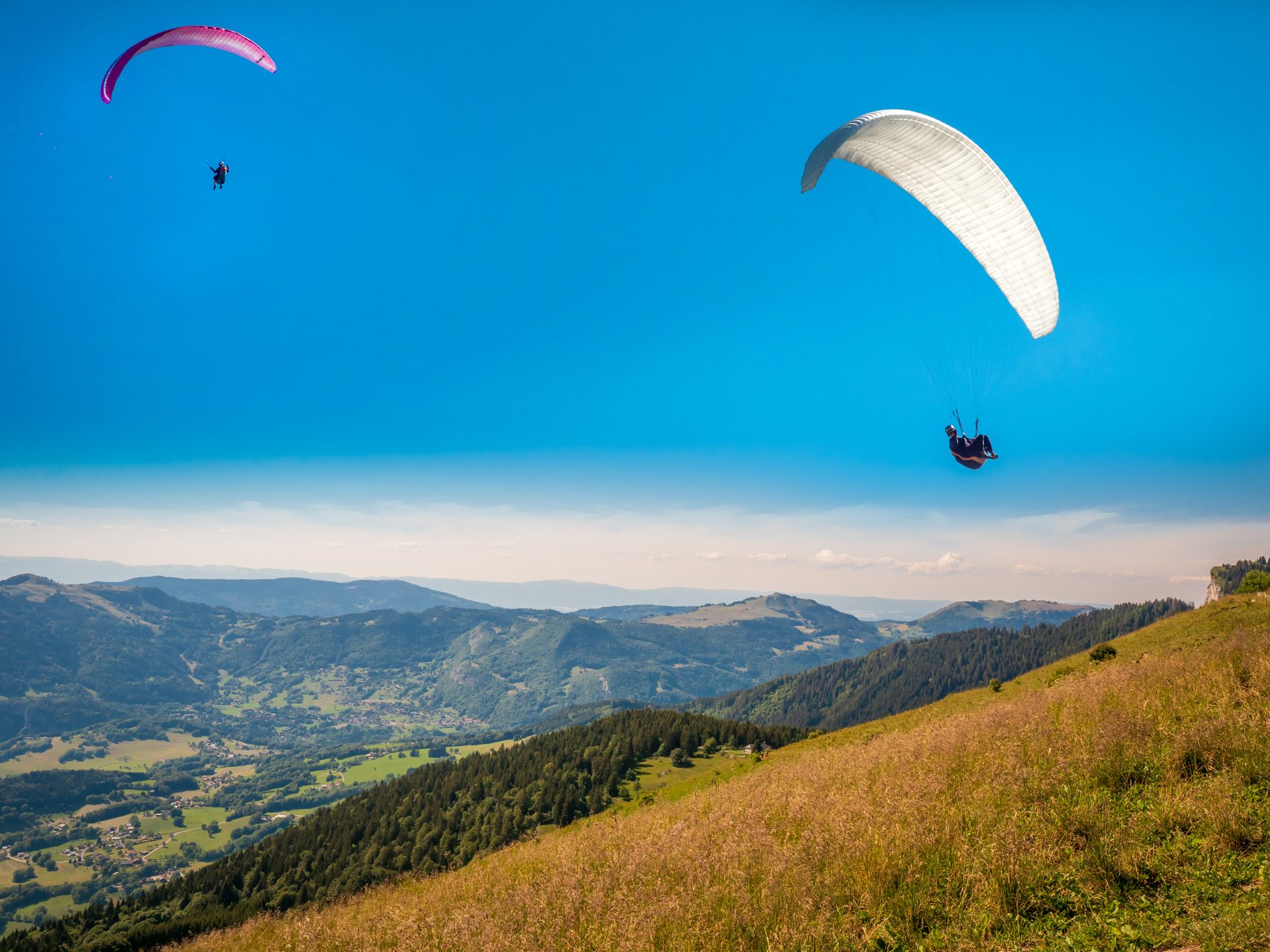 © Decollage parapente - Gilles Piel