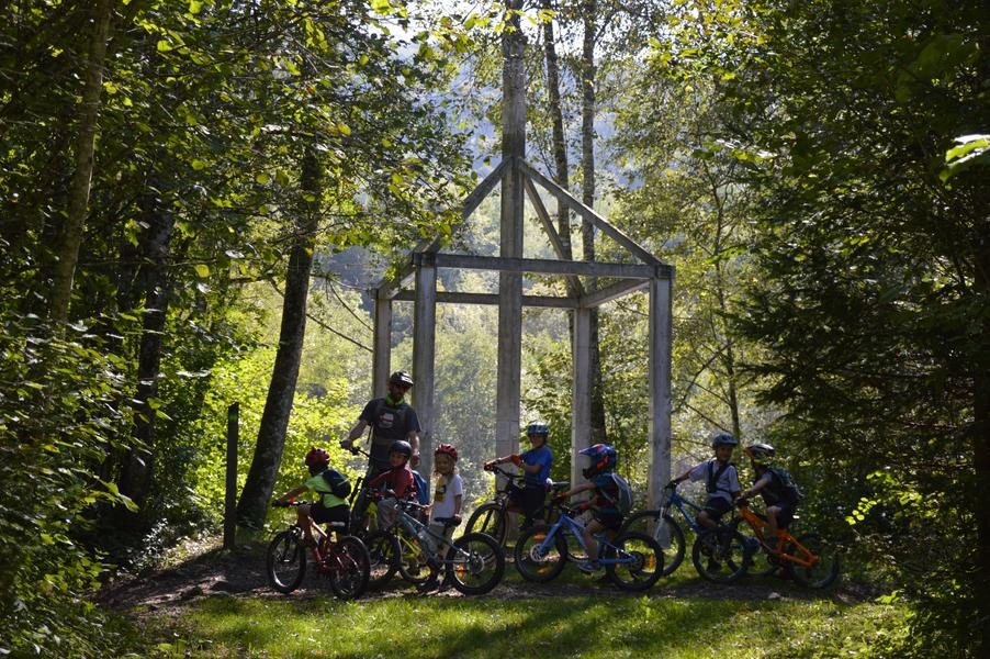 © Cours de vtt pour enfants - Bike Experience