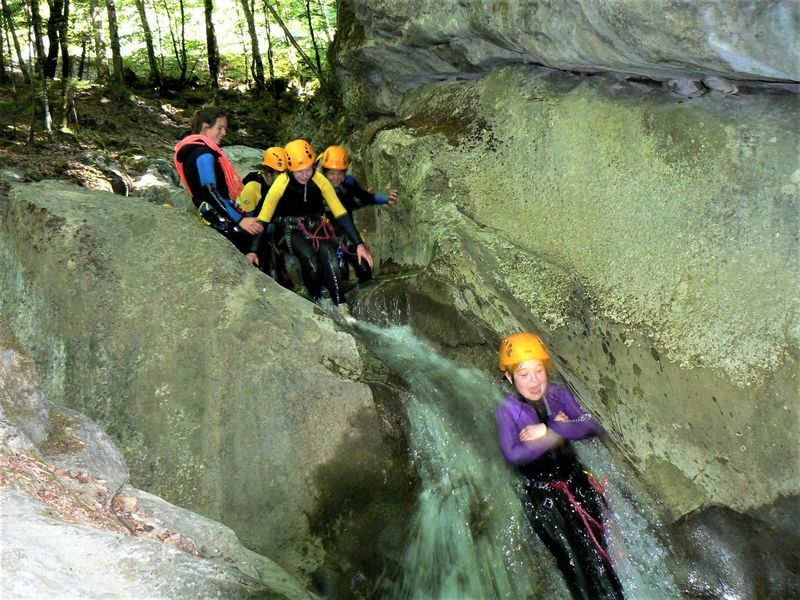 © Canyon en famille - Pauline Pretet