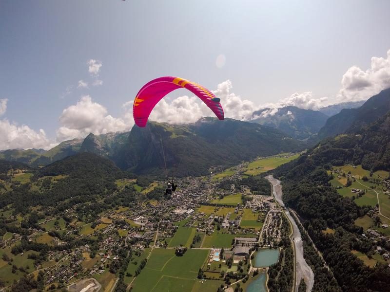 © bapteme de parapente - Les Hirondailes