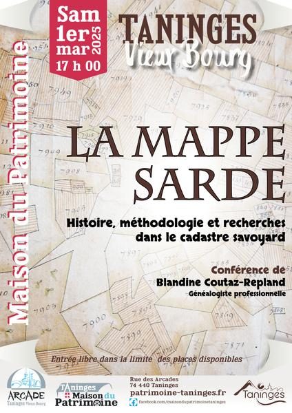 © La mappe sarde. Histoire, méthodologie et recherches dans le cadastre savoyard_Taninges - Association ARCADE