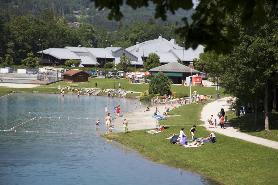 © Plage du Lac Bleu - Franck paubel