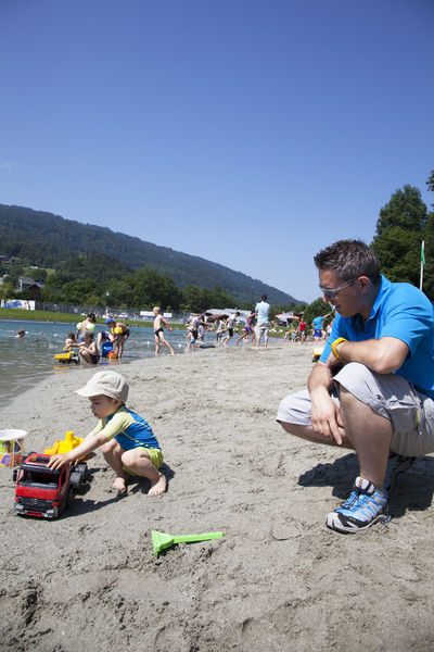 © Plage du Lac Bleu - Franck Paubel