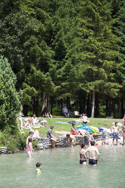 © Plage du Lac Bleu - Franck Paubel