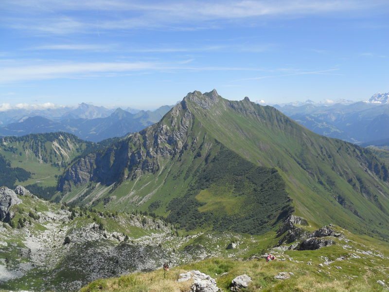 Vue sur le Roc d'Enfer