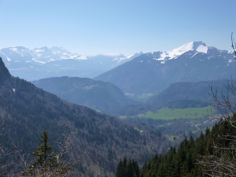 Vue sur le Môle et le Bargy