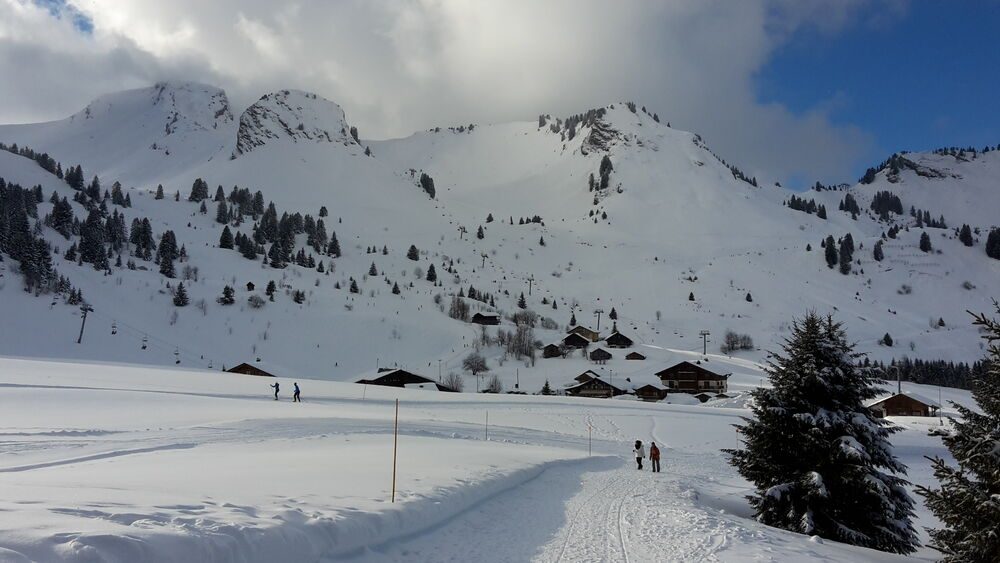 La traversée de la Ramaz depuis le Praz de Lys