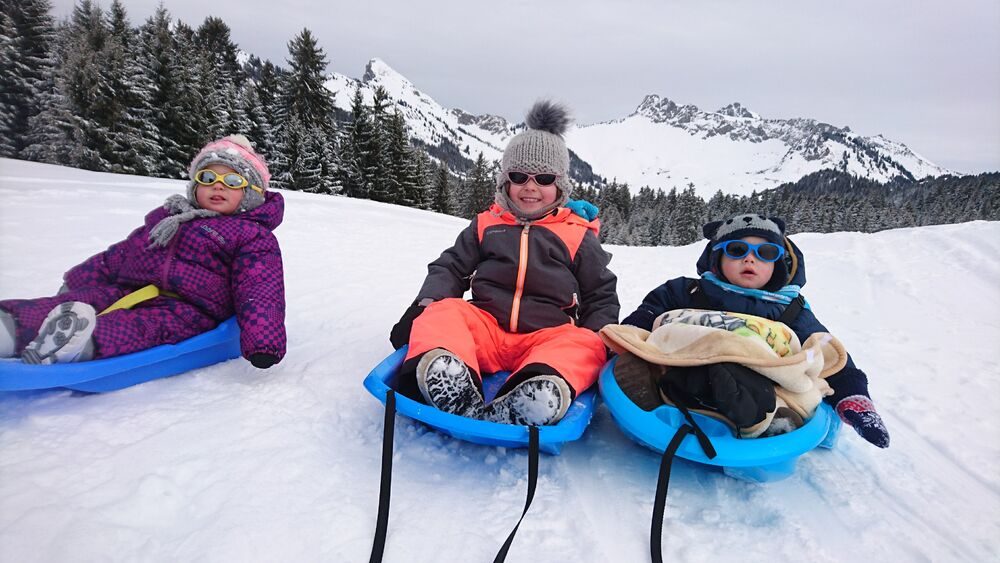 © Piste de luge des Chalets de la Mary - Praz de Lys Sommand Tourisme