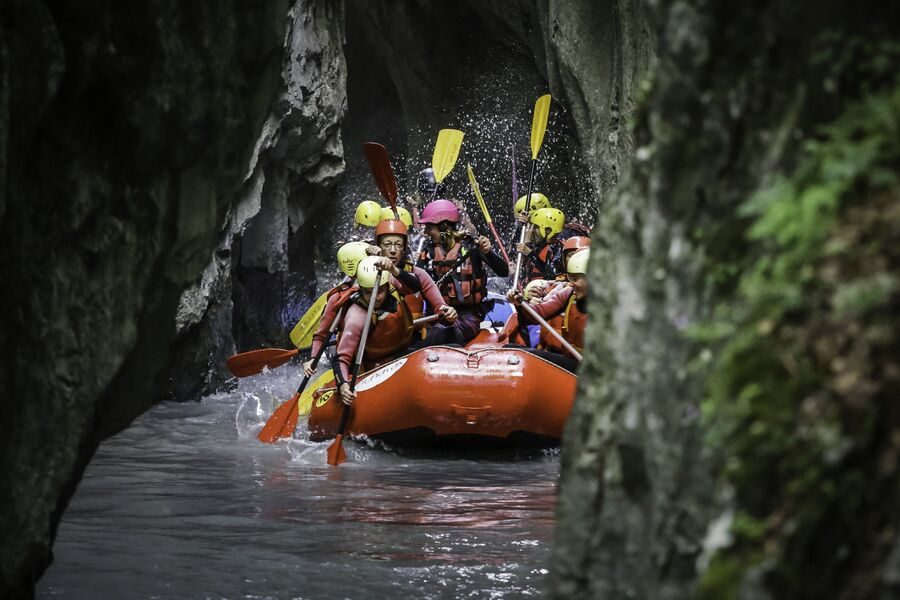 © Les Gorges des Tines en Raft - Nunayak