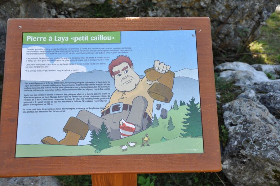 © La Pierre à Laya - Office de tourisme Les Carroz