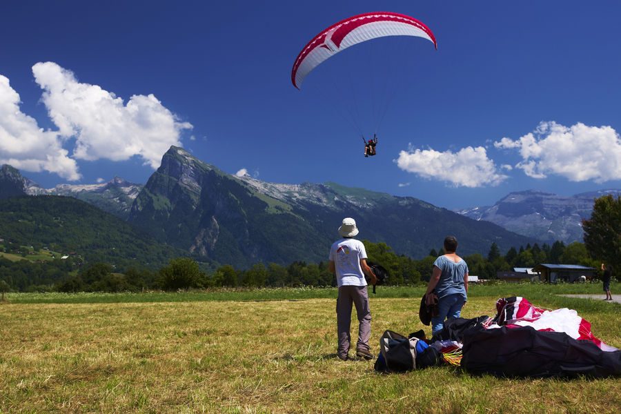 © baptème de parapente été - Laurent Ferrari